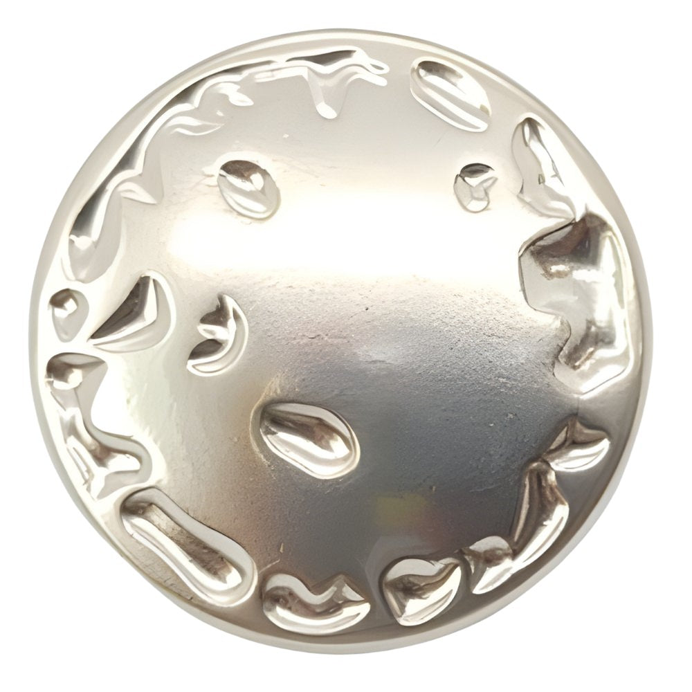 Nickel / 13mm-Nickel / 15mm-Nickel / 18mm-Nickel / 21mm-Nickel / 23mm - Versatile Nickel Shank Button, 13~25mm, Flat Design, Semi - Gloss, Multiple Sizes - FBTN270