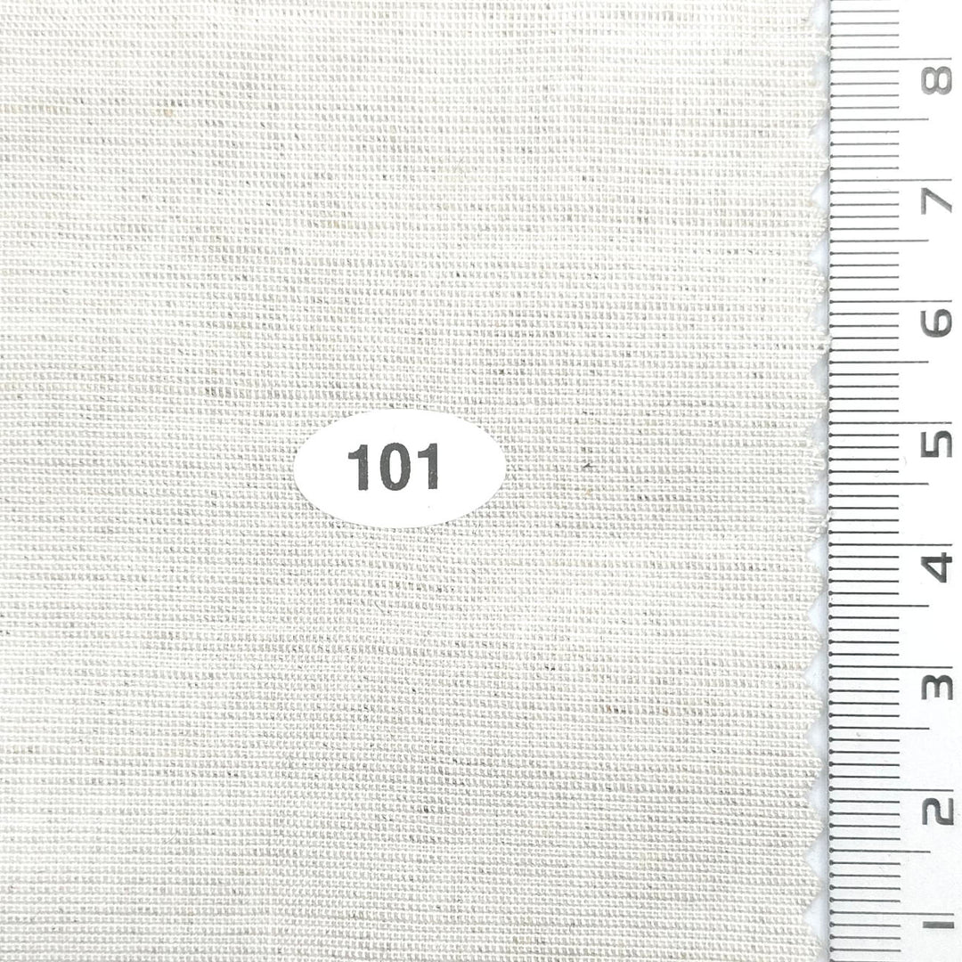 1: Light Gray-2: Slate Gray-3: Warm Gray-4: Dark Green-5: Peach - Linen Textured LR Woven Fabric - FAB 1853