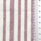 Bengal Stripe 100% Cotton Woven Fabric - FAB1967 - Mauve