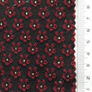 Floral Jacquard Metallic YarnDyed Polyester Woven Fabric - FAB1626 - 1.Red-2.Green-3.Navy-4.Black-5.Mint-6.Yellow-7.Pink-8.White 