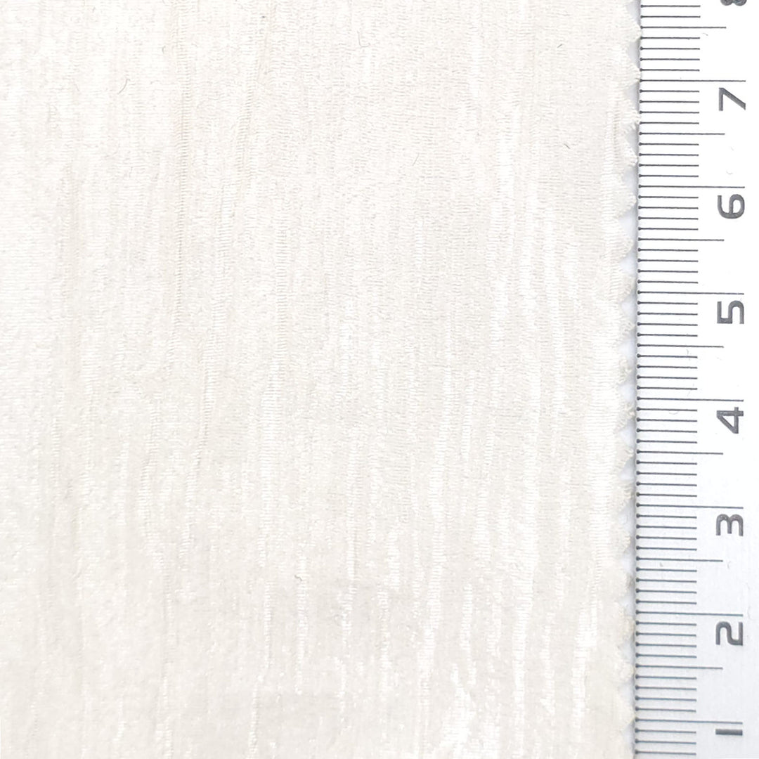 Stripe Tencel Acetate Polyester Woven Fabric - FAB1976 - Off White