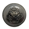 Ornate Black Nickel Button, Winged Design, 15~25mm, Cast Metal, Apparel & Craft - FBTN273 - Nickel / 15mm-Nickel / 18mm-Nickel / 21mm-Nickel / 23mm-Nickel / 25mm 