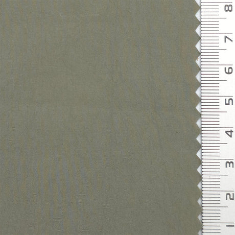 Olive Gray Water Repellent Memory Stretch Nylon Span Woven Fabric - FAB1823