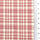 Pale Red - Gingham Plain Cotton Woven Fabric - FAB1861