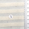 Light Gray - Metallic Stripe Knit Acry Metal Fabric - FAB1858