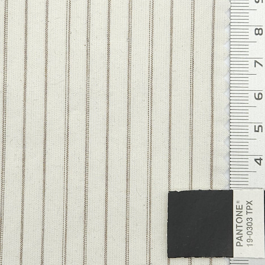 Pencil Stripe YarnDyed Cotton Woven Fabric - FAB 1745 - 1.Multi