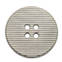 Black Nickel Striped Buttons, 10-21mm