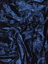 Crushed Solid Velvet Spandex Polyester Knit Fabric - FYD1719