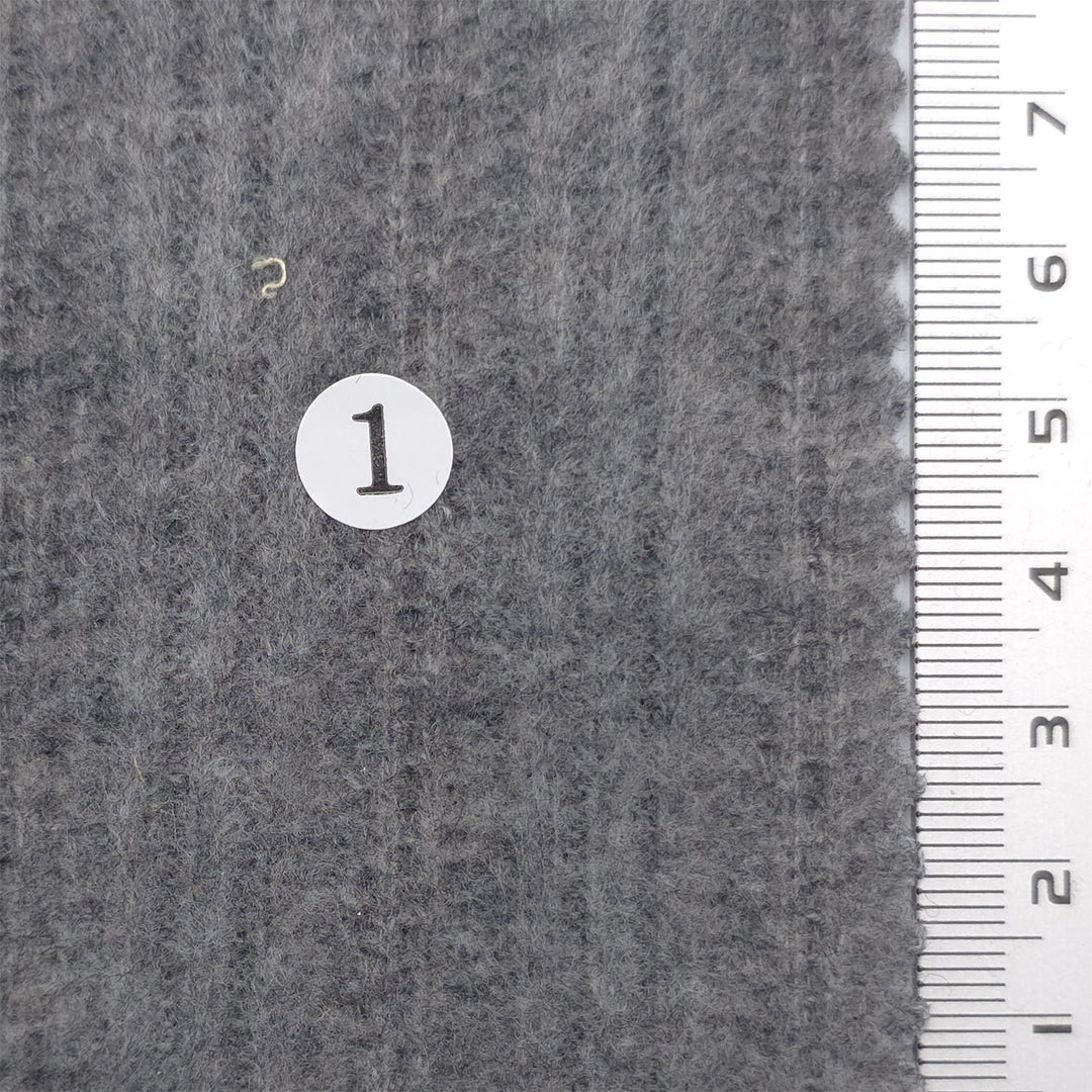 1: Warm Gray-2: Cream-3: Dusty Rose-4: Light Blue-5: Medium Brown - Brushed Rib Poly Rayon Knit Fabric - FAB 1856