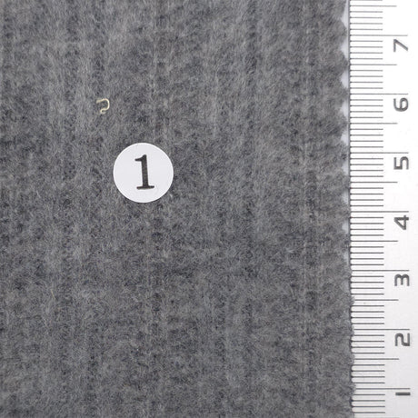 Warm Gray - Brushed Rib Poly Rayon Knit Fabric - FAB1856