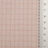 Check Cotton Woven Fabric | FAB1549 | 1.Soft Peach, 2.Spring Wood, 3.Onahau, 4.Green, 5.Yellow, 6.Orange, 7.Snuff, 8.Periwinkle, 9.Pale Cornflower Blue, 10.Black by Fabricis.com #