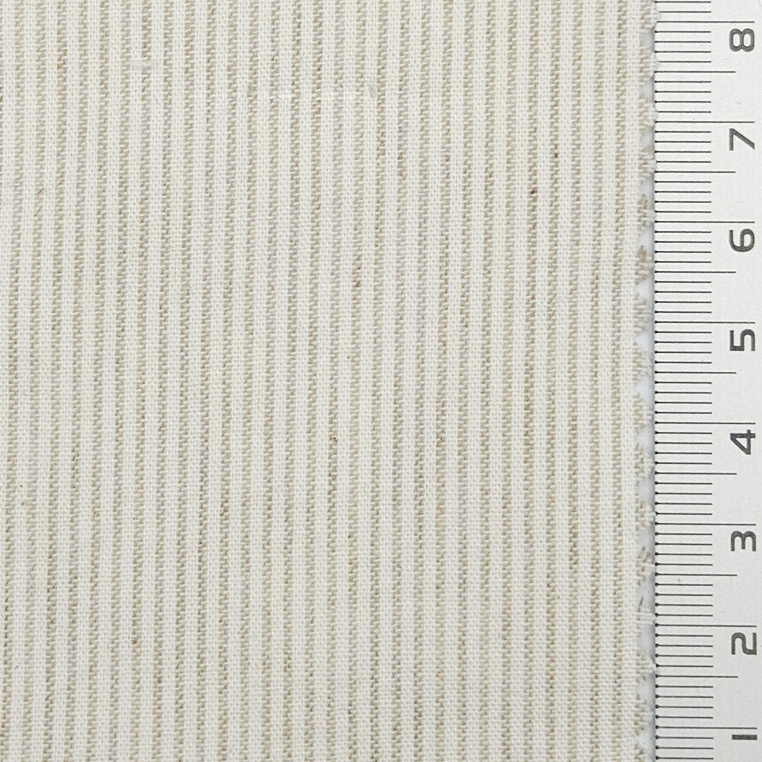 Pin Stripe Plain Cotton Woven Fabric - FAB1796 - 1.Ivory-2.Pearl-3.Light Blue-4.Light Pink-5.Pale Yellow-6.Gray-7.Medium Gray-8.Light Blue-9.Light Pink-10.Light Gray 