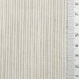 Pin Stripe Plain Cotton Woven Fabric - FAB1796 - Ivory