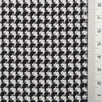 Houndstooth YarnDyed Polyester Spandex Woven Fabric - FAB1686 - 1.Black/White-2.Beige-3.White-4.Blue-5.Green-6.Yellow-7.Pink-8.Red-9.Black/Fushia 
