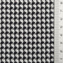 Houndstooth YarnDyed Polyester Spandex Woven Fabric - FAB1686