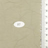 Solid Wrinkle Recycled Cotton Nylon Woven Fabric - FAB1704 - 1.Eagle-2.Soft Amber-3.Cashmere-4.Dark Beige-5.Ivory-6.White-7.Black 