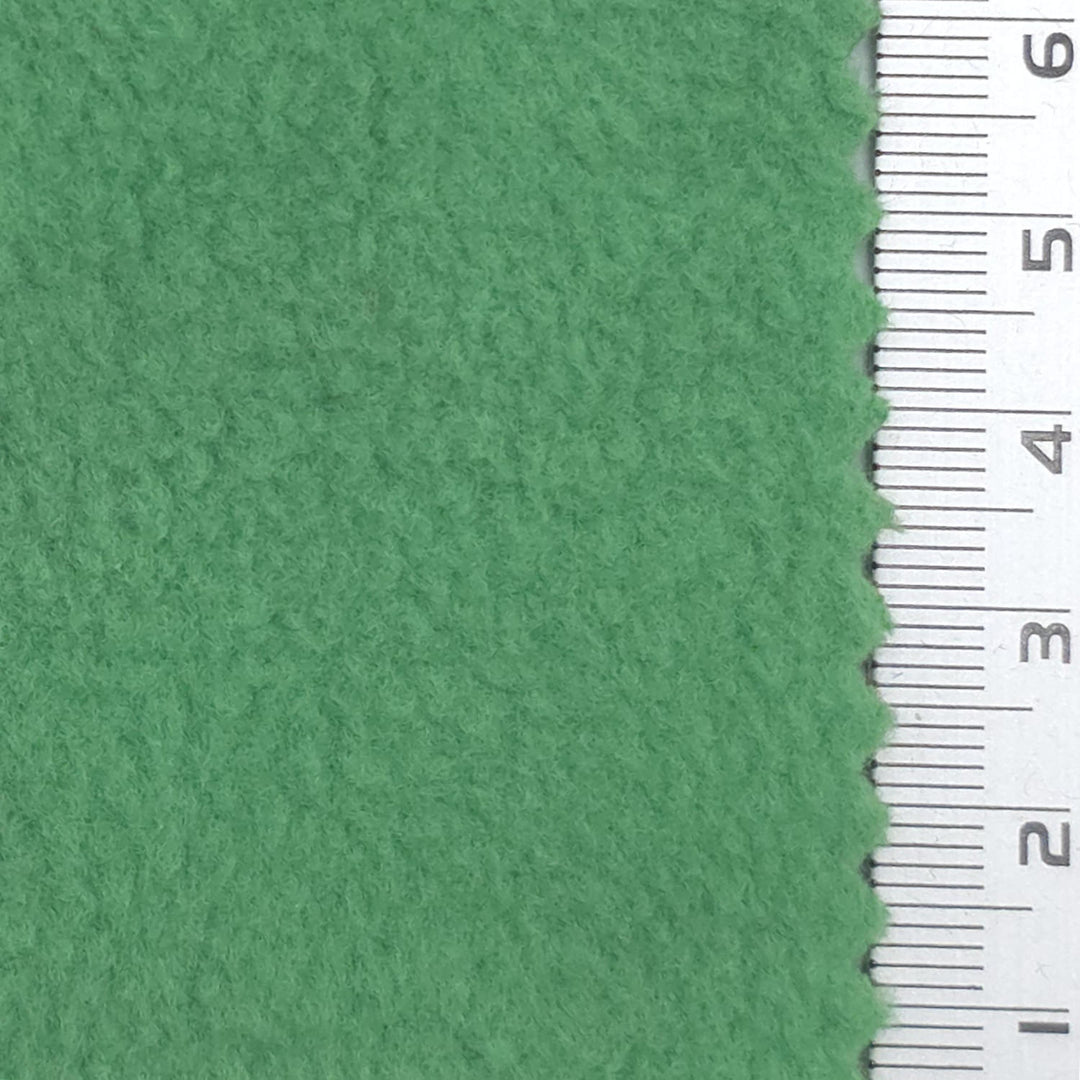 1: Green-2: Lime Green-3: Pale Pink-4: Pink-5: Yellow - Soft Medium Weight Double Sided Poly Fleece Knit Fabric - FAB 1921