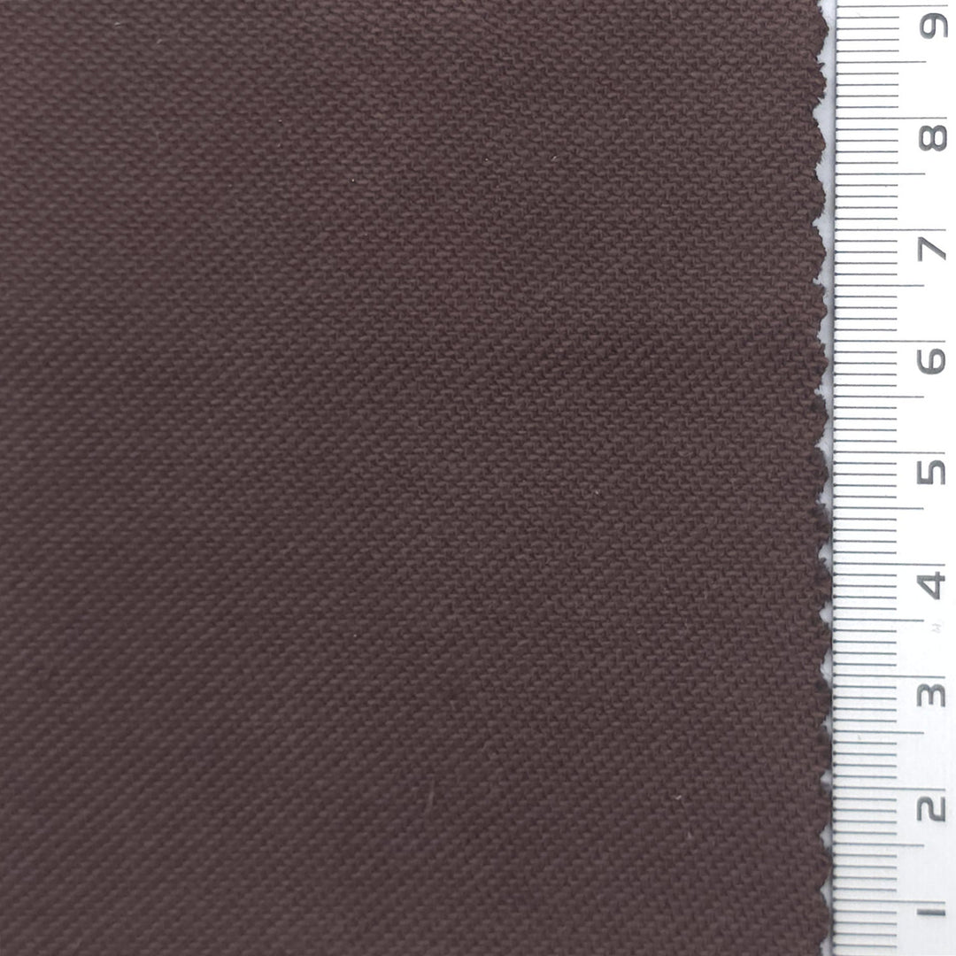 Houndstooth Cotton Rayon Nylon Woven Fabric - FAB1963 - Dark Brown