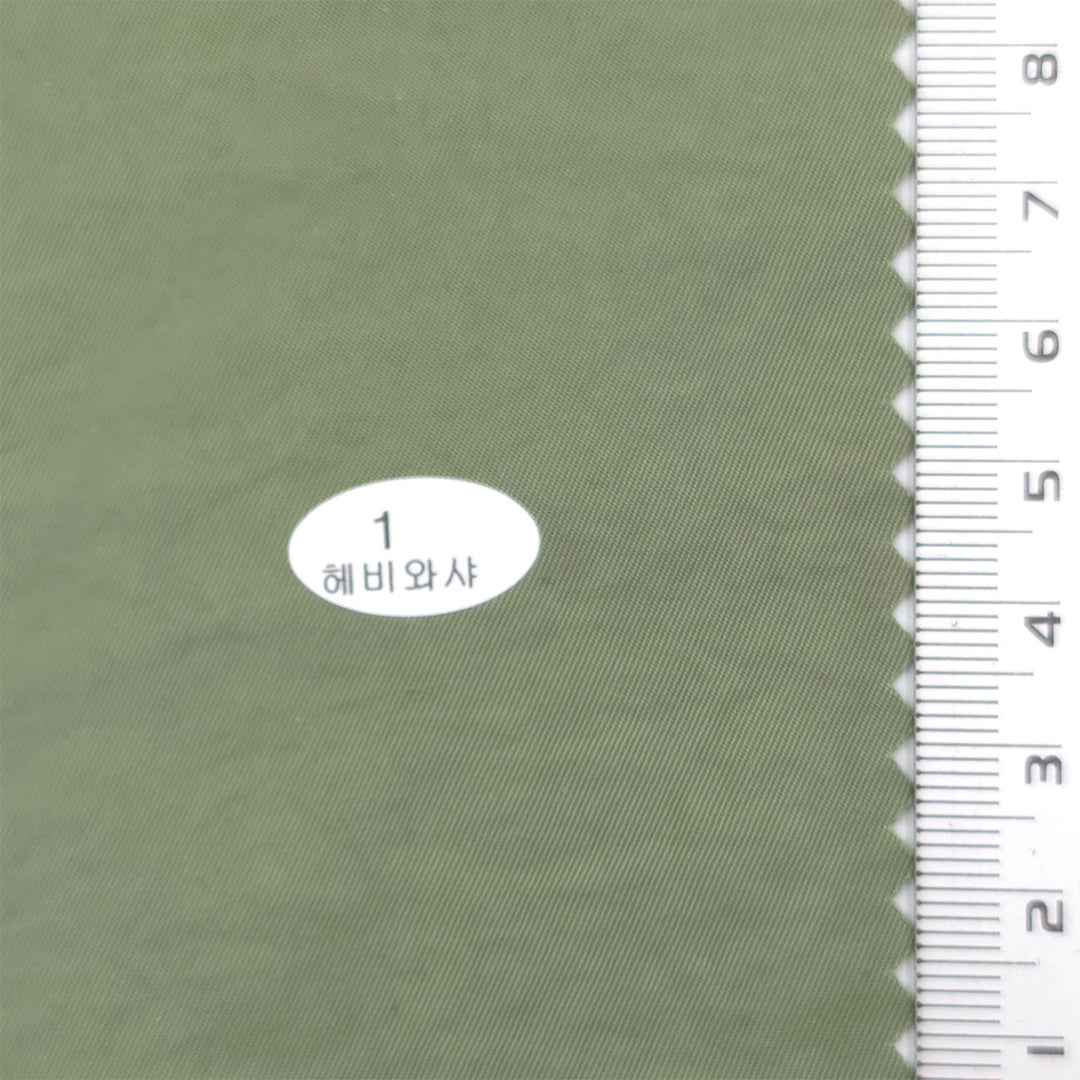 1: Olive Green-2: Olive Green-3: Taupe-4: Tan-5: Olive Gray - Heavy Washer Nylon Woven Fabric - FAB 1867