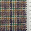 Check Tweed YarnDyed Rayon Polyester Spandex Woven Fabric - FAB1787 - 1.Multi-colored plaid-2.Navy blue and black plaid-3.Light-colored plaid 