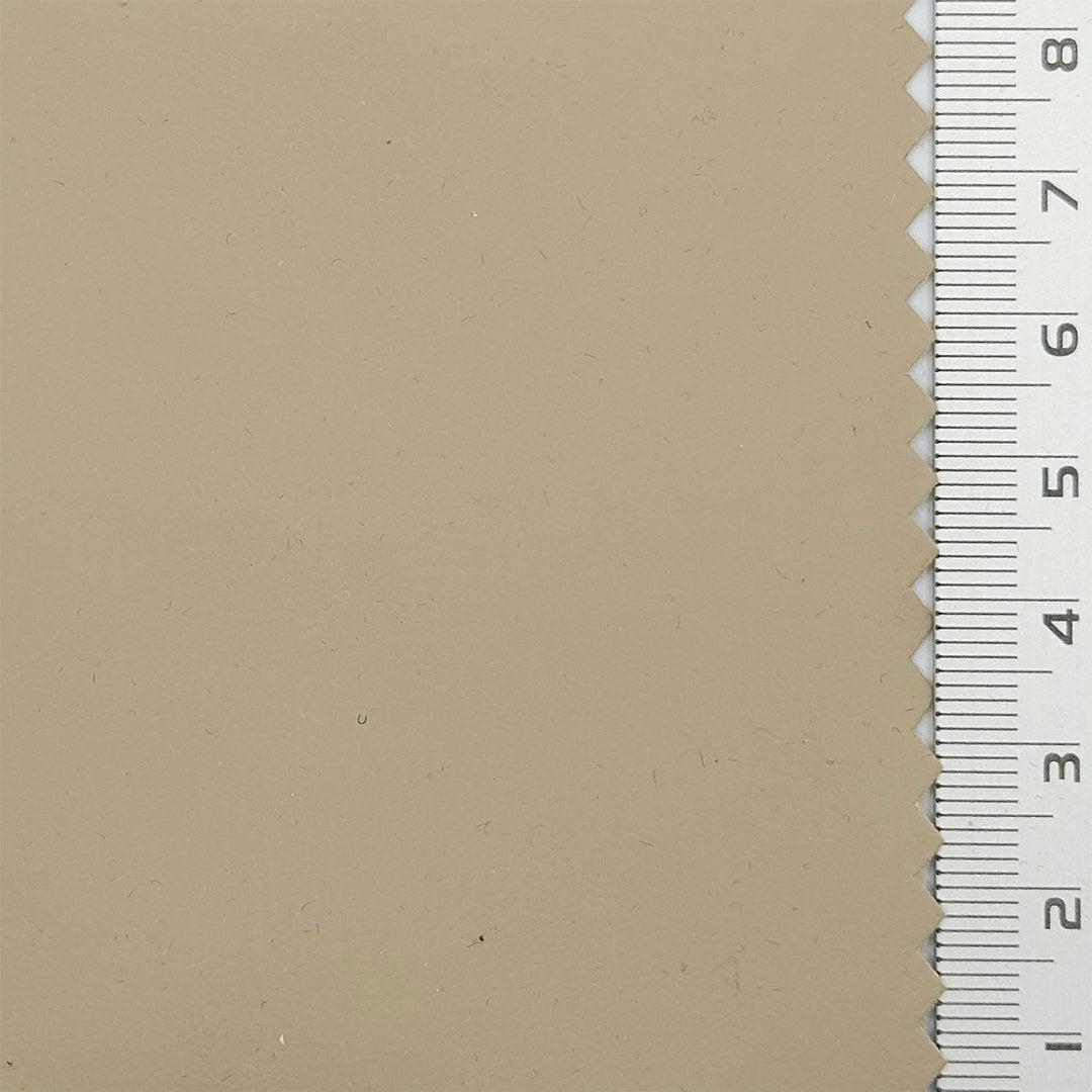 1.Light taupe-2.Light gray-3.Ivory-4.White-5.Cream - Soft Solid Leather Polyurethane Rayon Knit Fabric - FAB 1806
