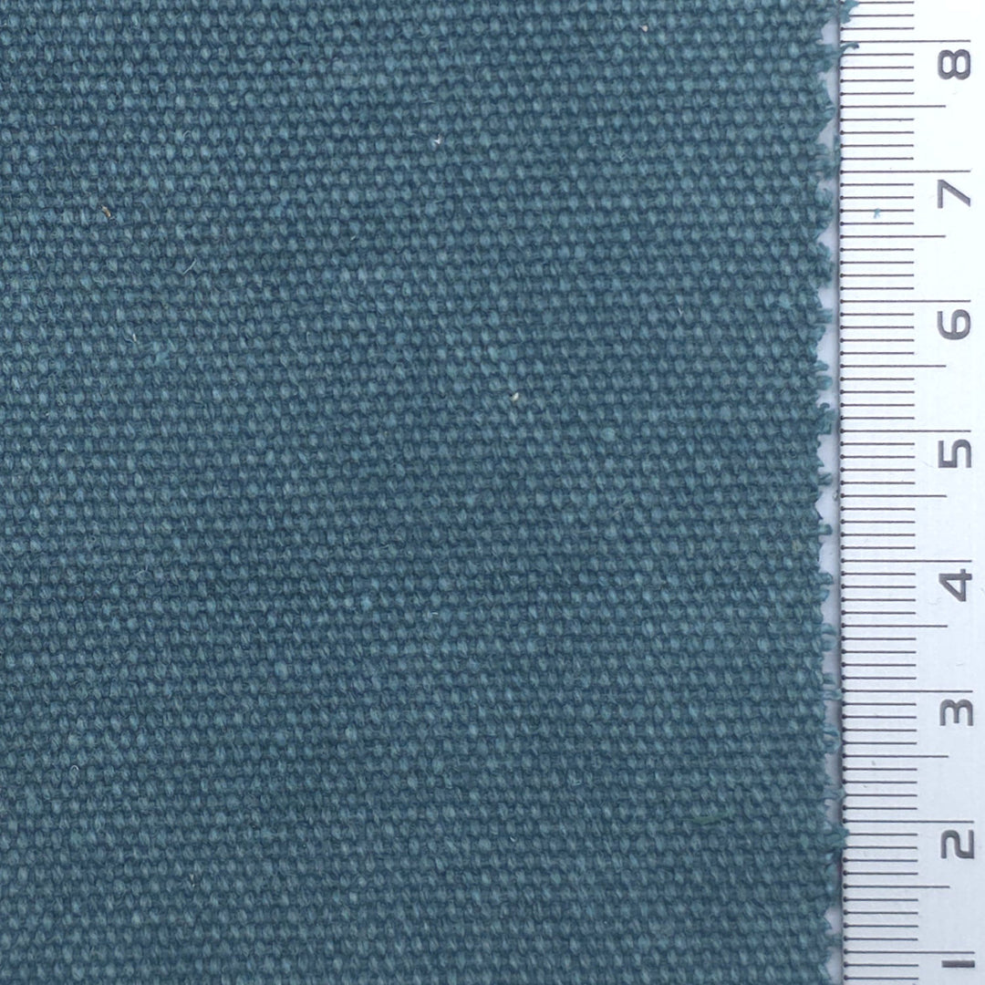 Solid Cotton Polyester Woven Fabric - FAB1948 - Blue