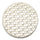 Nickel Concentric Circle Button, 15~23mm, Cast Metal Shank Button, Semi-Gloss Finish - FBTN265 - Nickel / 15mm-Nickel / 18mm-Nickel / 21mm-Nickel / 23mm 