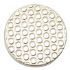 Nickel Concentric Circle Button, 15~23mm, Cast Metal Shank Button, Semi-Gloss Finish - FBTN265 - Nickel / 15mm-Nickel / 18mm-Nickel / 21mm-Nickel / 23mm 