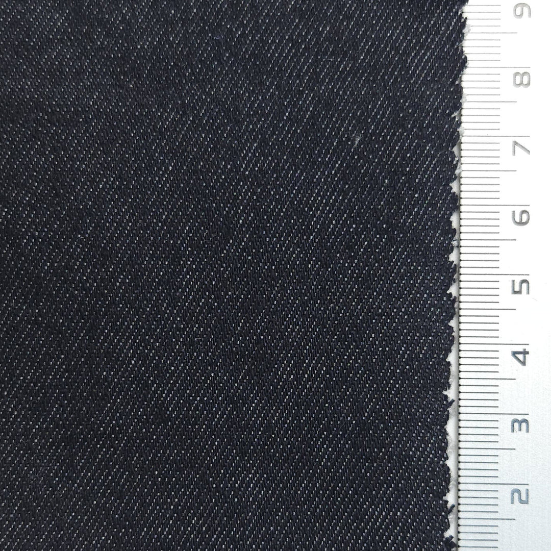 1.FAB1606-1-2.FAB1606-2-3.FAB1606-3-4.FAB1606-4-5.FAB1606-5 - Solid Brushed Denim Cotton Polyester Spandex Woven Fabric - FAB 1606