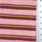 Stripe Cotton Polyester Knit Fabric - FAB1957 - Pink