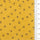 Scattered Floral Front Brushed Print Twill Cotton Woven Fabric - FAB1748 - 1.Yellow-2.Cream-3.Beige-4.Light gray-5.Rust-6.Olive-7.Navy blue-8.Black 