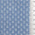 Light Blue Perforated Distressed Cotton Woven Fabric - FAB1834