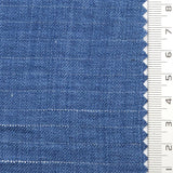 Solid Denim Slub Polyester Woven Fabric - FAB1774 - 1.Denim blue-2.White-3.Sand-4.Light blue-5.Navy blue-6.Black 