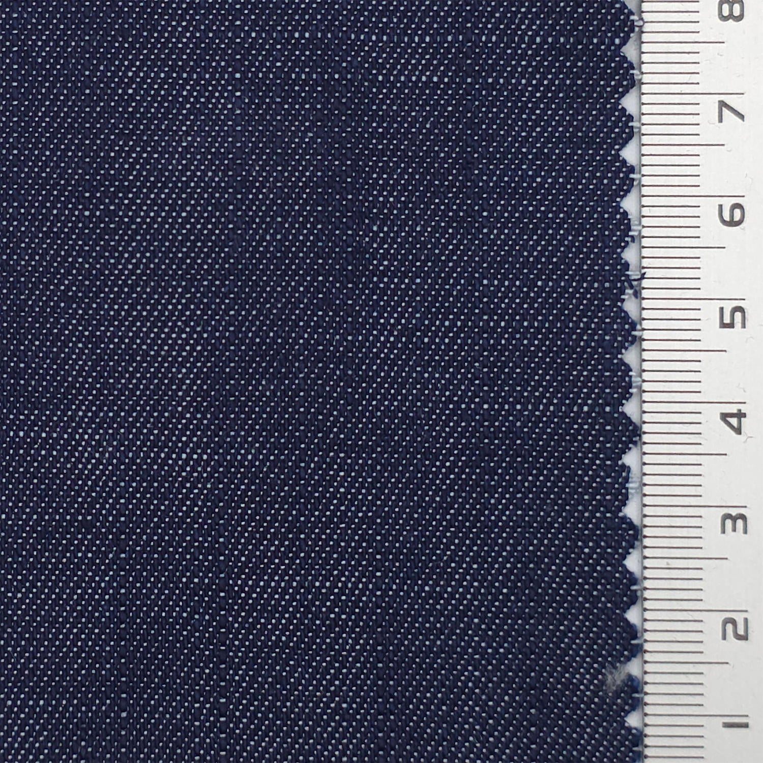 1.Navy Blue-2.Navy Black-3.Black-4.Ivory-Swatch - Denim No Dye Transfer Cotton Poly Woven Fabric - FAB 1837