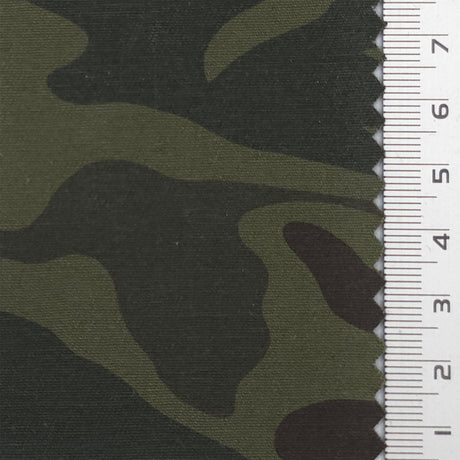 Woodland Camouflage Utility Cotton Woven Fabric - FAB1841