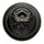 Black Nickel Geometric Button, 15~25mm, Cast Metal Shank, Semi - Gloss Finish - FBTN279 - Nickel / 15mm-Nickel / 18mm-Nickel / 21mm-Nickel / 23mm-Nickel / 25mm 