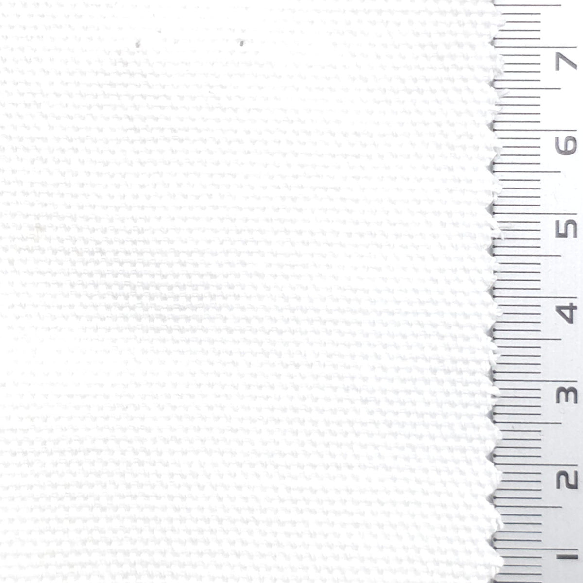 Solid 7 Count Cotton Oxford Woven Fabric - FAB1981 - White