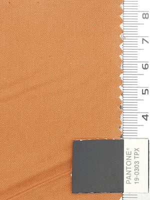 30'S Twill Cotton Woven Fabric | FAB1176 - Persian Orange