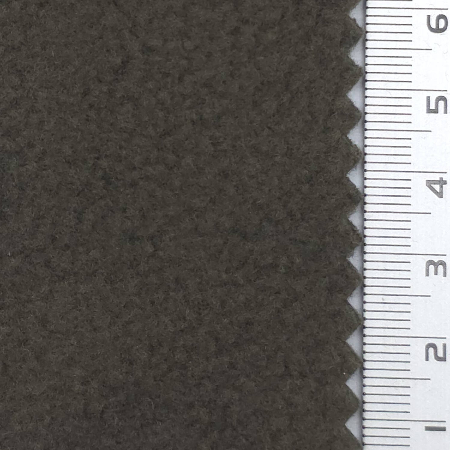 Dark Brown - Soft Medium Weight Double Sided Poly Fleece Knit Fabric - FAB 1921