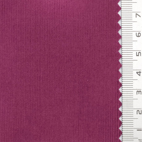 21 Wale Solid Corduroy Cotton Woven Fabric - FAB1747 - 1.Dark teal green-2.Sage green-3.Light blue gray-4.Forest green-5.Olive brown-6.Taupe-7.Dark green gray-8.Light gray/white-9.Off white-10.Pale pink-beige 