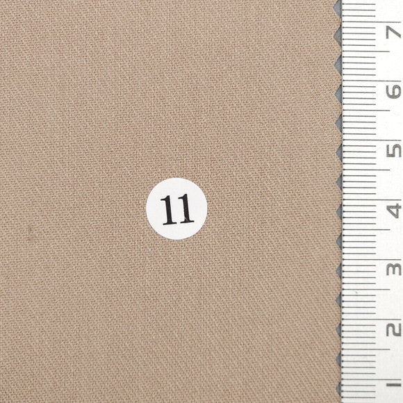Solid Twill Polyester Spandex Rayon Woven Fabric - FAB 1737 - 21.Tan