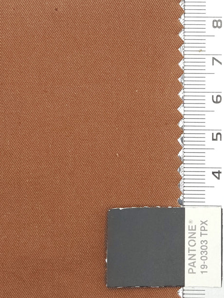 30'S Twill Cotton Woven Fabric | FAB1176 - Wood