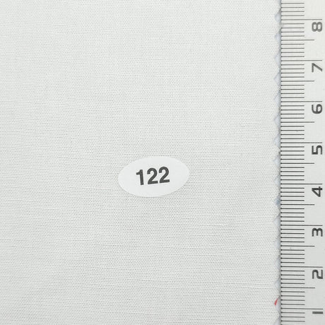 White - Linen Textured LR Woven Fabric - FAB1853