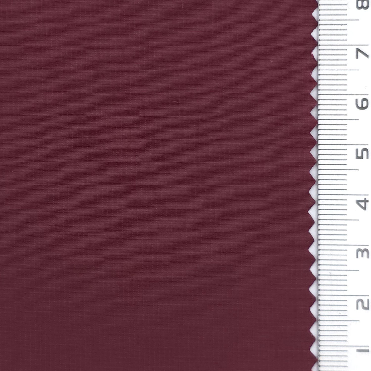 Burgundy - Lightweight Waterproof Ripstop Nylon Technical Woven Fabric - FAB 1941