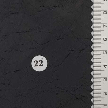 Coated Solid Crease Rayon Polyurethane Woven Fabric - FAB1770 - 1.Silver-2.Ivory-3.Light beige-4.Light taupe-5.Medium beige-6.Light brown/sand-7.Light sage green-8.Golden brown/khaki-9.Grey-brown-10.Olive grey 