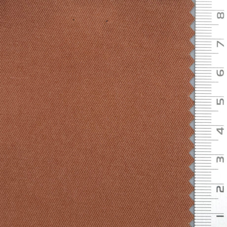 Solid Twill Enzyme Washing Cotton Tencel Woven Fabric - FAB1665 - 1.Tea-2.Pearl Bush-3.Soft Amber-4.Grain Brown-5.White-6.White-7.Narvik-8.Anzac-9.Zumthor-10.Mischka 