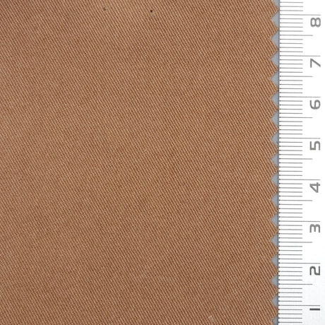 Solid Twill Enzyme Washing Cotton Tencel Woven Fabric - FAB1665 - 1.Tea-2.Pearl Bush-3.Soft Amber-4.Grain Brown-5.White-6.White-7.Narvik-8.Anzac-9.Zumthor-10.Mischka 