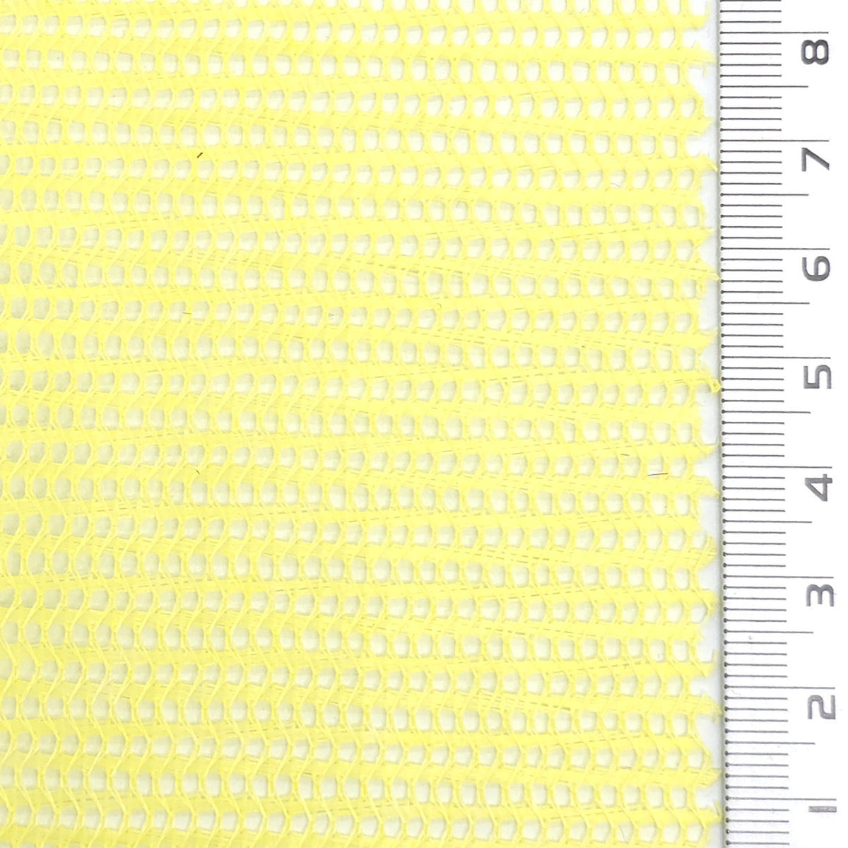 1: Off White-2: Coral Pink-3: Beige-4: Light Gray-5: Cream - Resin Finished Rigid Nylon Mesh Knit Fabric - FAB 1943