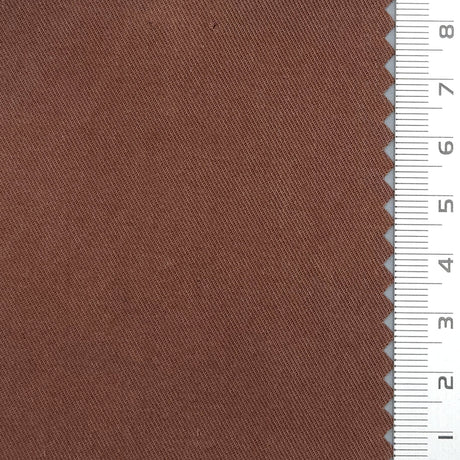 Solid Twill Enzyme Washing Cotton Tencel Woven Fabric - FAB1665 - 1.Tea-2.Pearl Bush-3.Soft Amber-4.Grain Brown-5.White-6.White-7.Narvik-8.Anzac-9.Zumthor-10.Mischka 