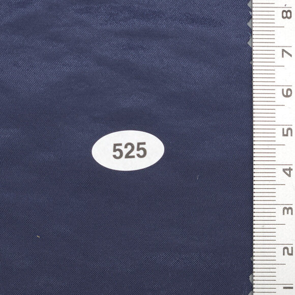 Solid Satin Polyester Rayon Woven Fabric - FAB 1736 - 25.Navy Blue